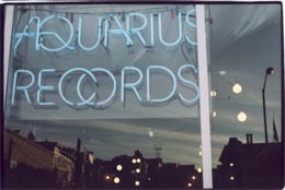 Aquarius Records window