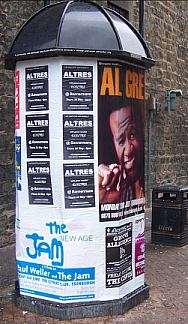 ALTRES posters in Edinburgh